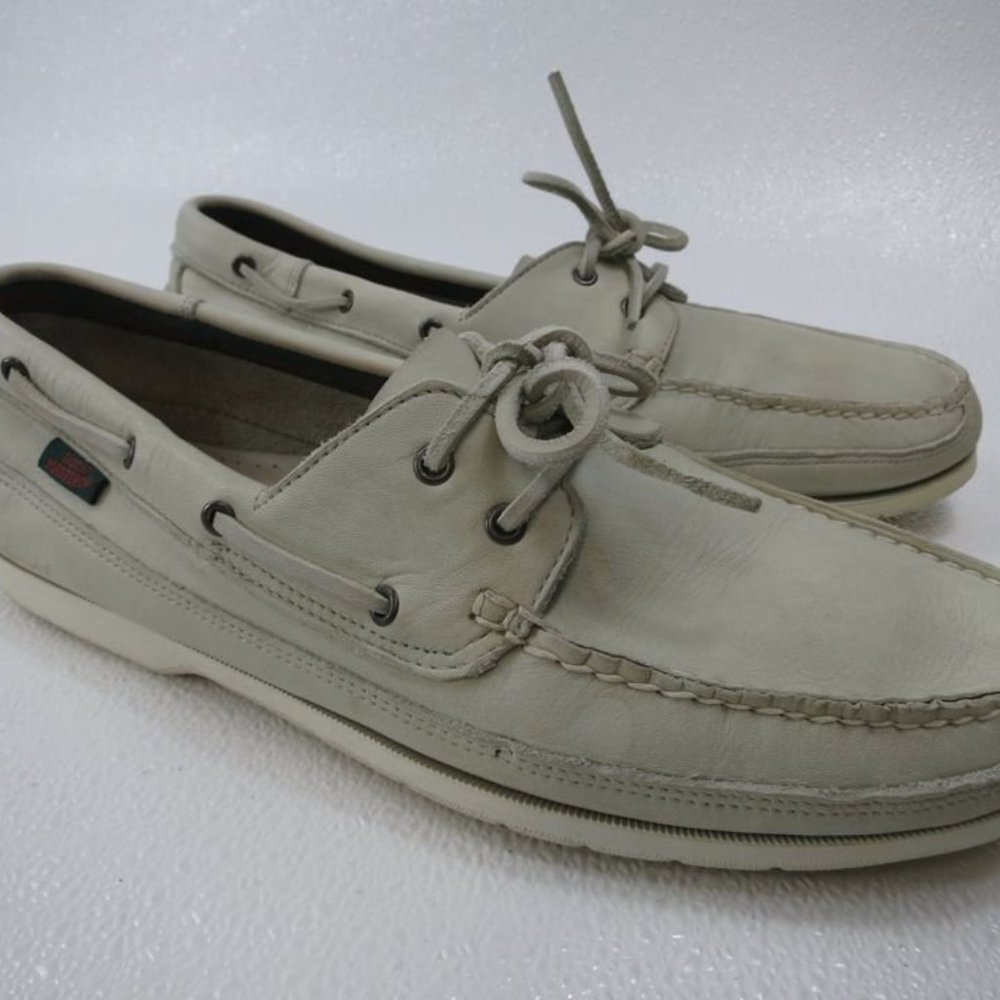 Dockmasters Leather Comfort Casual Boat Shoes Mens Casual Footowear sz 9.5 M